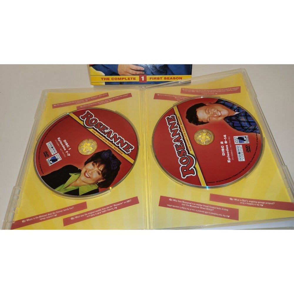 Roseanne - The Complete First Season (DVD, 2005, 4-Disc Set)! - Picture 3 of 12